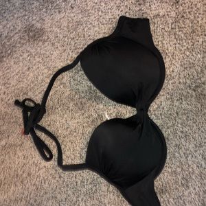 Black target swimsuit